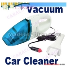 New arrival 60W Mini 12V High-Power Portable Handheld Car Vacuum Cleaner Blue+White Color Free Shipping
