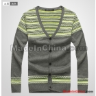 free shipping/Men's clothing of the render new article leisure cardigan sweater weaving flowers