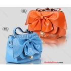 free  shipping  Han edition tide of female money bowknot lovely candy colors thin shoulder under the handbag