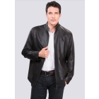 Free shipping !!!! 2012 Middle-aged high-grade sheep leather products leisure leather jackets and men's clothing coat