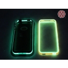 10pcs/lot luminous fluorescent Bumper   case for iP4 4s free shipping