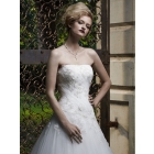  beautiful  Strapless  gown wedding dress