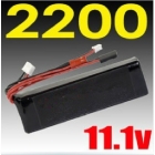 free shipping RC Transmitter Lipo Battery 2200mAh 11.1V For JR Futaba BEC BQY