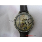 MN1038 MINI watch 3D  watch DIY Handmade Genuine Leather Quartz Ladies watch 10pcs/lot+free shipping