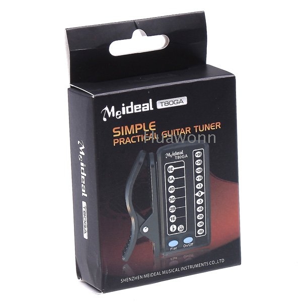 Digital Guitar Tuner Battery I1 packing Wholesale High quality Digital Guitar Tuner with