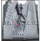 New arrival free shipping 4pcs tuxedo waistcoat (vest+cravat+handkerchief+cufflinks)