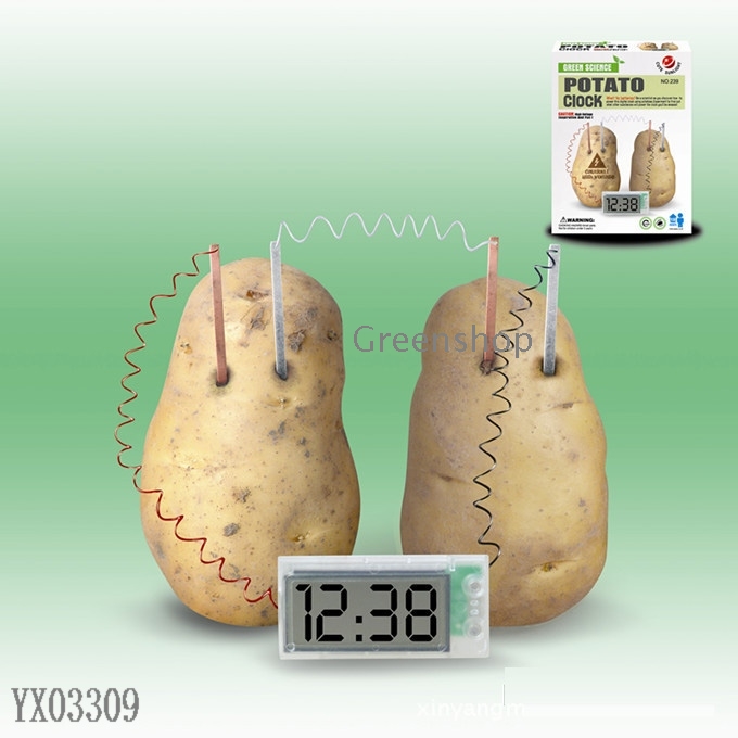 Potato clock digital clock Energy saving Wholesale Potato clock