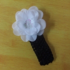   girl headband boutique accessories, cute pink flower flower with hair band, Free shipping