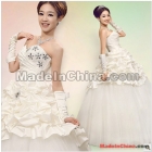 Marriage gauze 2012 new high-grade dress in love only to marriage gauze qi han  wedding 