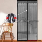 INSTANT MOSQUITO NET / Screen Door Mesh w/18 powerful magnets NEW USA seller