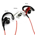 Free Shipping Sport Earphone Athlete Stylish Power Super Bass Metal Ear phone with Bendable Ear Hook, ,in box