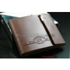 Coffee New Mens Leather Purse soft Pockets Credit Cards clutch Wallet Brown New Free Shipping