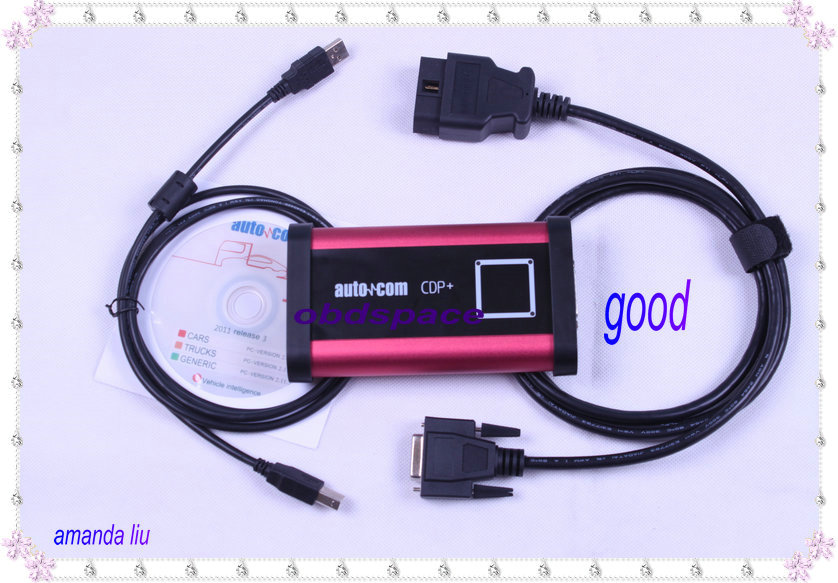 Red CDP+ Cars Trucks GENERIC 2012 R2 is diagnostic tool. CDP plus 3 in 1 is  used with a PC or Pocket PC. Autocom CDP+ …