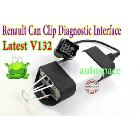 free shiping latest version v132 diagnostic interface  can clip 