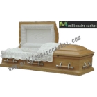 wood coffin