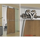 Modern 304 stainless steel sliding barn door hardware for wood door&interior door hardware free shipping