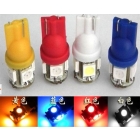 T10 5050 5SMD auto parts, signal light led lamp instrument lights,T10 5LED car accessories for all car bulb,