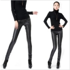 Cultivate one's morality show thin yaguang  leather pants render pants 9437 nine minutes of pants feet pants 
