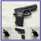 Wholesale - NEW black gun Genuine 16GB USB 2.0 Memory Stick Flash Pen Drive