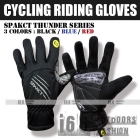 Free shipping Unisex Thunder series outdoor Riding Cycling Thermal Full fingers gloves Tactical Gloves - BLACK (TG-12005) 