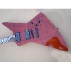 CUSTOM ELECTRIC GUITAR WITH LED INFINGERBOARD- CUSTOMIZE YOUR HEADSTOCK