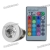 E27 3W 1-LED Multi-Colored RGB Light Bulb w/ Remote Control (AC 85~265V) SKU:120878