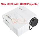 Free Shipping Brand New UC28 Projector Mini Home Theater LED Digital Video Projetcor Support HDMI AV VGA USB SD
