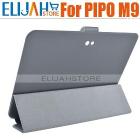 Silver Color 10.1 inch Leather Case customized case cover for PIPO M9 tablet pc
