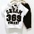 white top black pant
