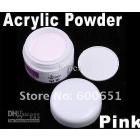 Pink Crystal Polymer Powder Nail Acrylic Powder Free Shipping 1Pcs/Lot, HB4478P