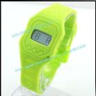hot silicone jelly digital watch, candy color unisex watch free shipping