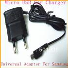 Portable Micro USB 5Pin Travel Charger Adapter EU Plug ETA0U10EBE For   S3 S4  (50 pcs/lot) Free shipping