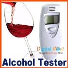 Digital LCD Breathalyzer Alcohol Analyzer Breath Tester 10pcs/lot Free shipping