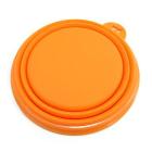 Newest Design environmental protection silicone folding pet bowl dog go out the essential portable pet bowl[010528]
