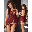ON SALE !!Free shipping Sexy satin babydoll lingeries sexy adult sleepwear Wholesale price yh6203