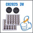 2000Pcs CR2025 3V Button Coin Cell Lithium Battery <7f310460d57a17c819816dc920dbb5> calculator electronic toy Free Shipping packed in separate tape