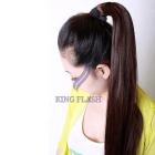 Free shipping New Ponytail Long Straight Hair Piece Ponytail Hairpiece 3 Colors