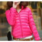 New Winter Fashion Colorful Lady Full Sleeve Down Jacket Coat 4 Colors Size S/M/L D20