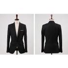 2013 Men's Korean Style Slim Suit One Suit Jacket + Pants <7f310460d57a17c819816dc920dbb5> Party and Wedding Free Shipping MWX028