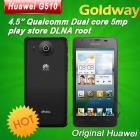 Huawei Ascend G510 Upgrade of G500  Dual core MSM8225 4.5 inches Emotion UI Android 4.1 multi language google play unlock