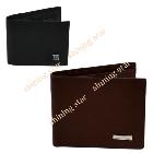 New hot Men's Synthetic leather Wallet Cards ID Purse Black,/Coffee 10063