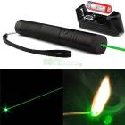 5000MW Green Laser Pointer , Laser Pen , Flashlight style , adjustable burn match +4000Mah 18650 Battery + charger
