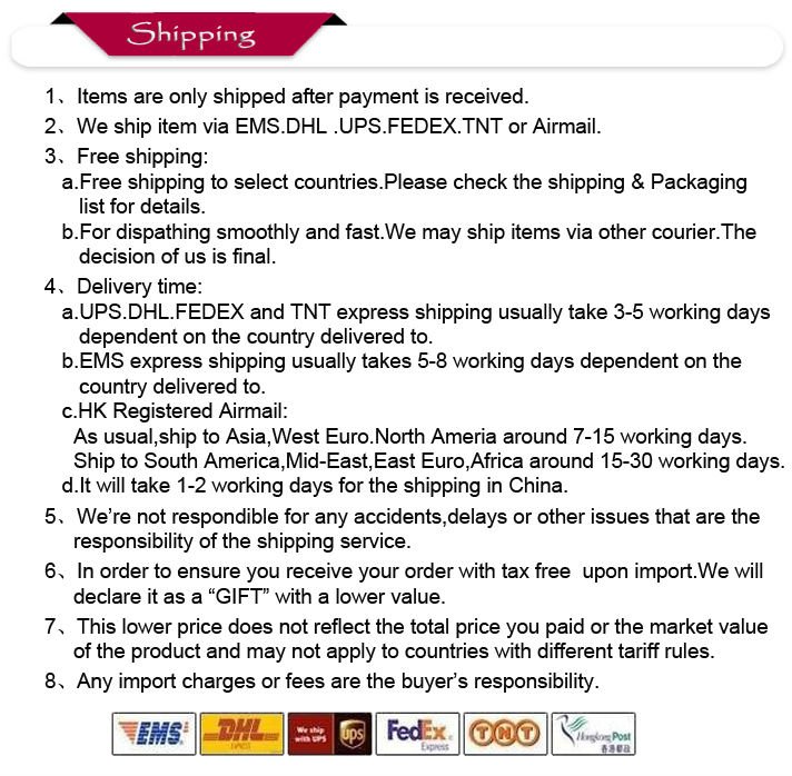 shipping
