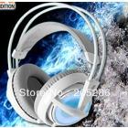 New Arrival Steelseries Siberia V2 Frost Blue Edition Gaming Headphone earphone Game Headset freeshipping