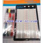 1pcs,1660 points Solderless Breadboard 165*107mm Protoboard 4 buses Tie-point 1660 with Jumper wire 120pcs & Free shipping