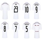 2015 Real Madrid Soccer Jerseys 14 15 RONALDO Benzema Bale Kroos Custom Name Home White Football Shirts S003