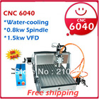 Free shipping! 800w spindle CNC 6040 CNC Router CNC6040/ CNC 4060/ cnc engraving machine, drilling/ milling/cutting mahcine