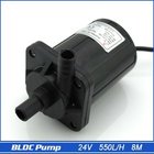 24V Brushless DC Pump 40D-2480, 1pcs, 550LPH 8M, Submersible, for Garden Fountain Cooling SYS Water Circulating