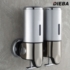 Dieba manual soap dispenser double slider soap dispenser stainless steel panel soap dispenser emulsion