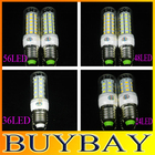 Factory price SMD5730 9W 12W 15W 18W E27 led bulb 220V/110V Warm White/ white, 24LED 36LED 48LED 56LED 5730 Led corn lamp